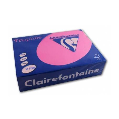 Clairefontaine Tinted Paper Intensive Pink - 210g
