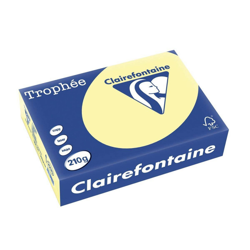 Clairefontaine Tinted Paper Canary - 210g