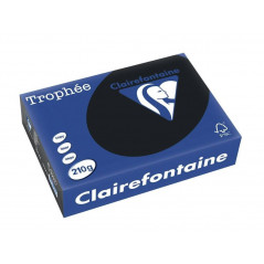 Clairefontaine Trophee Colored Paper 160g/m² 210g/m² A4 black black 