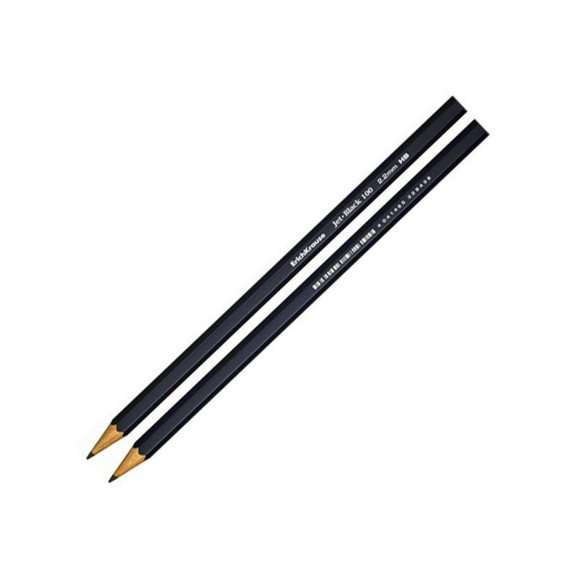 Hb Graphite Pencil Jet Black By Loose