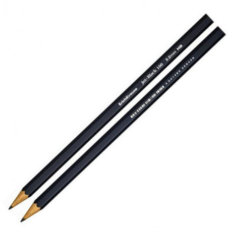 Hb Graphite Pencil Jet Black By Loose