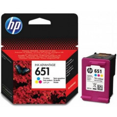 HP 651 Tri-color Original Ink Advantage Cartridge (C2P11AE)