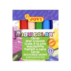 Jovi Wax Crayons Thick X6