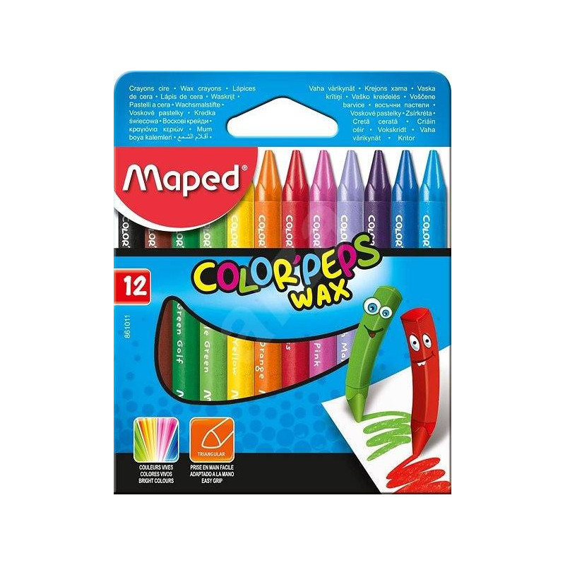 Maped Soft Wax Pencil By 12