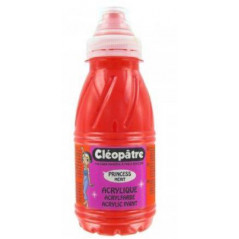 Cleopatre acrylic paint 250ml red