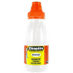 Cleopatre poster paint 250 ml white