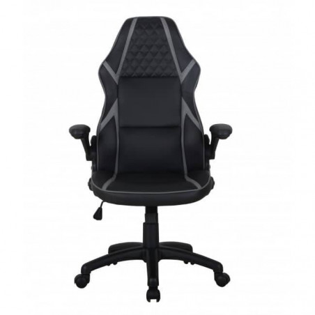 MTGA Racer Speed Chair - Black & Grey