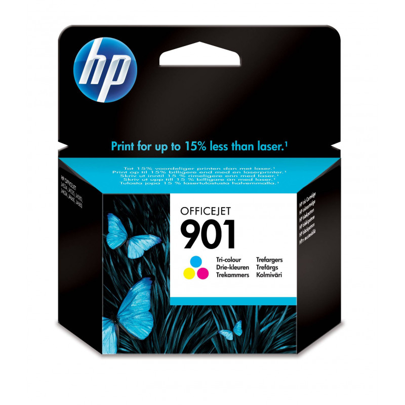 HP 901 Tri-color Original Ink Cartridge -CC656AE-