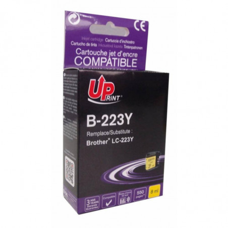 Brother LC-223Y -Yellow- compatible UPRINT