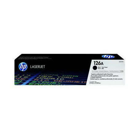 HP 126A - LaserJet Toner Cartridge, Black, -CE310A-