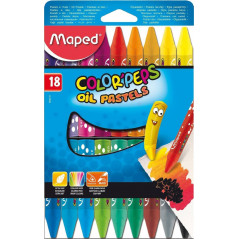 Maped Oil Pastels Color'Peps X18