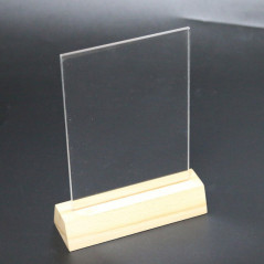 DOUBLE GROOVE WOOD BASE A5