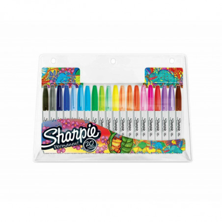 Sharpie Set of 20 colors Fine Markers