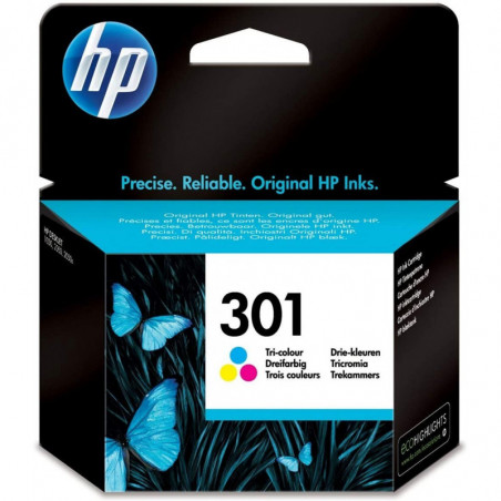 HP 301 Tri-colour Original Ink Cartridge -CH562EE-