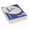 Clairefontaine Trophe - Tinted paper, blue, green, pink, canary, salmon