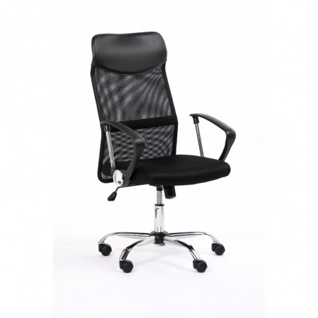 OMAHA OFFICE CHAIR MESH BLACK