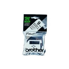 Brother M K221BZ - Label tape, black on white