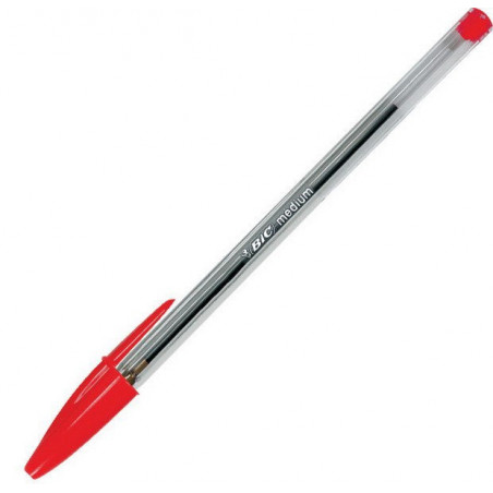 BIC Cristal Medium - Ballpoint pen, red