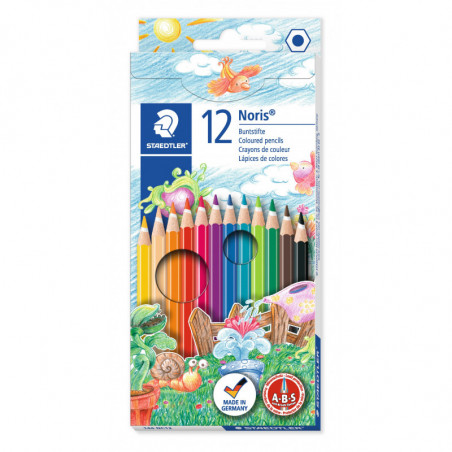 STAEDTLER Noris Club 144 - Coloured pencil, assorted colours