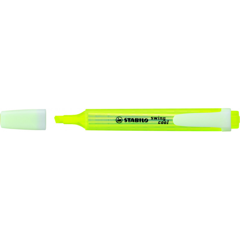 Stabilo swing cool - Highlighter, fluorescent yellow