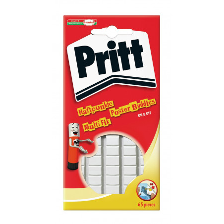 Pritt - Mounting adhesive - Tack, non-permanent - pack of 65 -