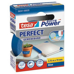 Tesa Extra Power Perfect Cloth Tape 19 mm x 2.75 m - Blue