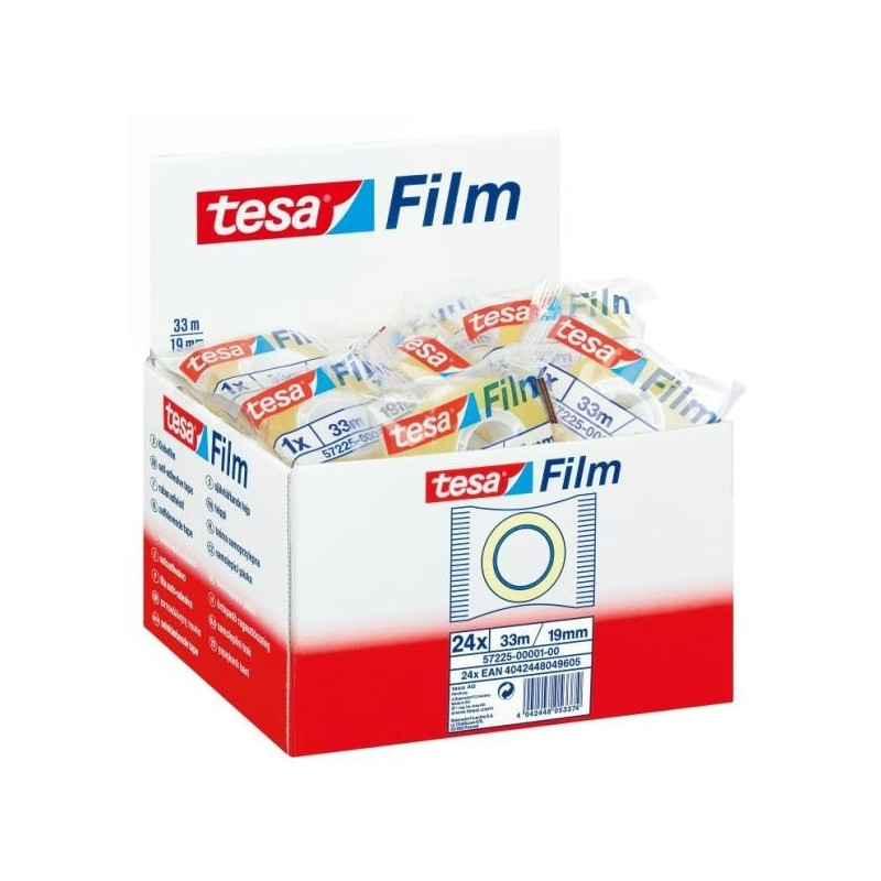 Tesa Film Transp Tape 33Mx19Mm