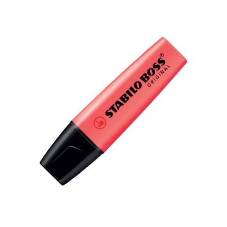 Stabilo BOSS ORIGINAL - Highlighter, fluorescent red