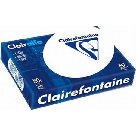 Clairefontaine CLAIRALFA - Plain paper, ultra white