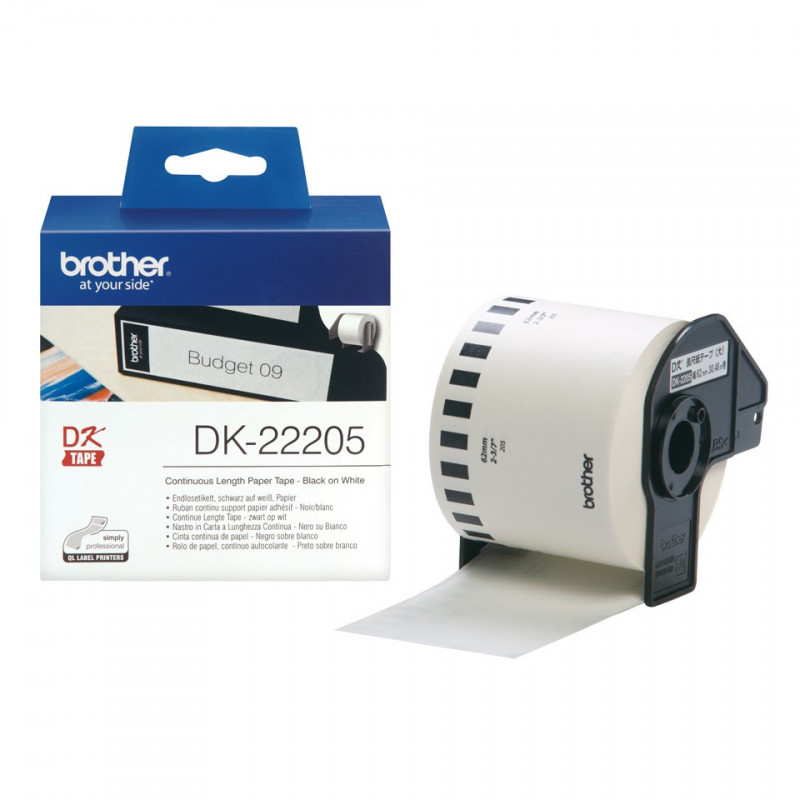 Brother Dk-22205 B W 62M Continuous