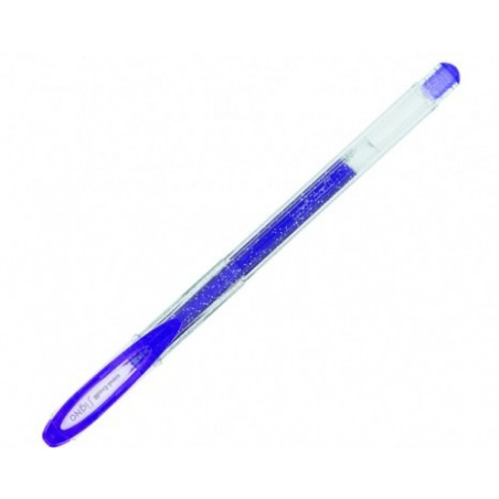 Uni-ball Signo - Rollerball pen, glitter PURPLE