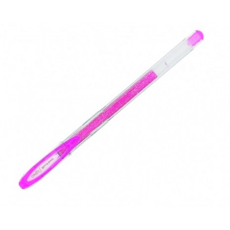 Uni-ball Signo - Rollerball pen, glitter PINK