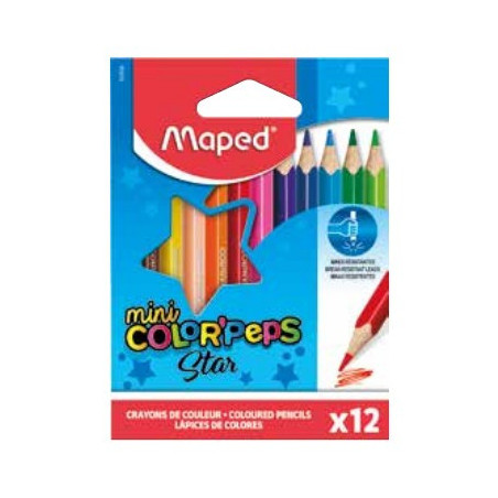 Maped Mini Colored Pencil X12