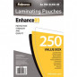 FELLOWES - A4 Glossy 80 Micron Laminating Pouch Laminator Pouch, 250 Pack Laminator Pouch