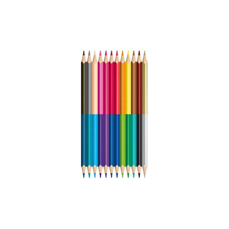 MAPED - Color'Peps Duo Color Pencil 12 pcs