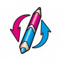 MAPED - Color'Peps Duo Color Pencil 12 pcs