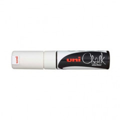 Uni Chalk - Marker, for glass, board WHITE