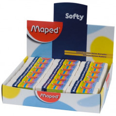 Maped Softy Mini - Eraser, white