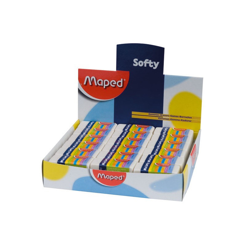 Maped Softy Mini - Eraser, white