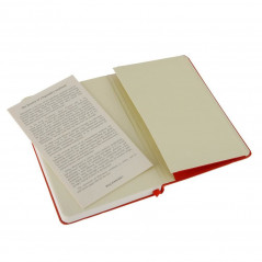 Moleskine Classic Large - Notebook, 130 x 210 mm RED - Ruled
