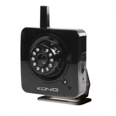 König Sec-Ipcam100 Ip Security Camera Indoor Cube Black 640 X 480 Pixels