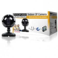 König Sec-Ipcam105 Ip Security Camera Indoor Black 640 X 480 Pixels