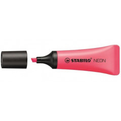 Stabilo NEON - Highlighter, fluorescent pink