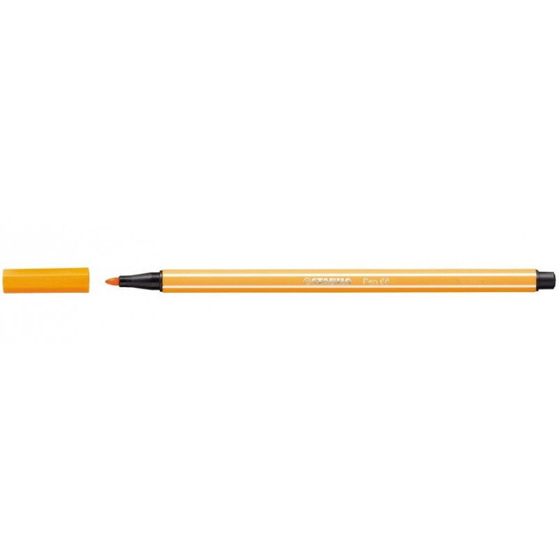 Stabilo Pen 68 Fibre Ip Pen Orange - Wa
