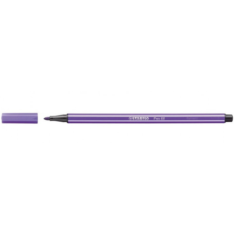 Stabilo Pen 68 Fibre Ip Pen Violet  1 mm