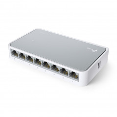 TP-LINK TL-SF1008D 8-Port 10 100Mbps Desktop Switch - Switch, 8 x 10 100