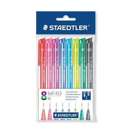 STAEDTLER ball 423 - Ballpoint pen, assorted colours