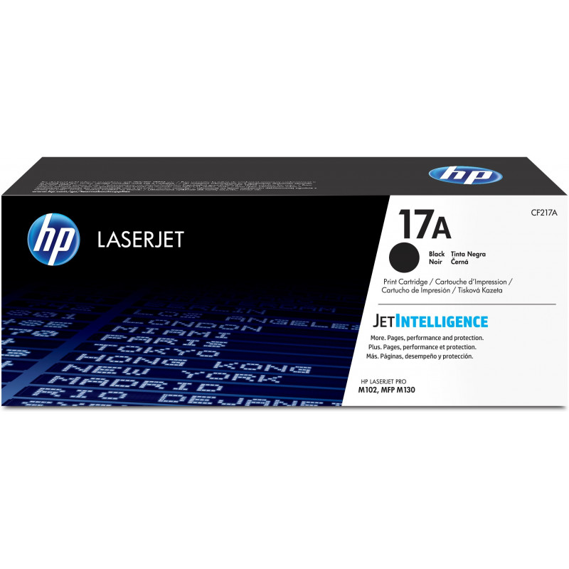 HP 17A - LaserJet Toner Cartridge, Black, -CF217A-