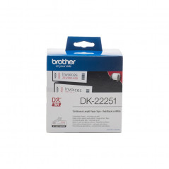 Brother Dk-22251 B Red 62M Continuous