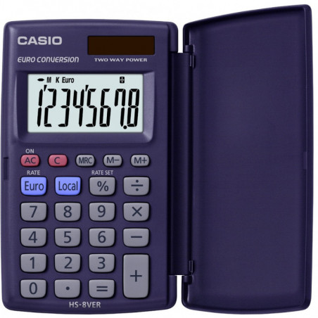 Casio HS-8VER calculator Pocket Basic Blue